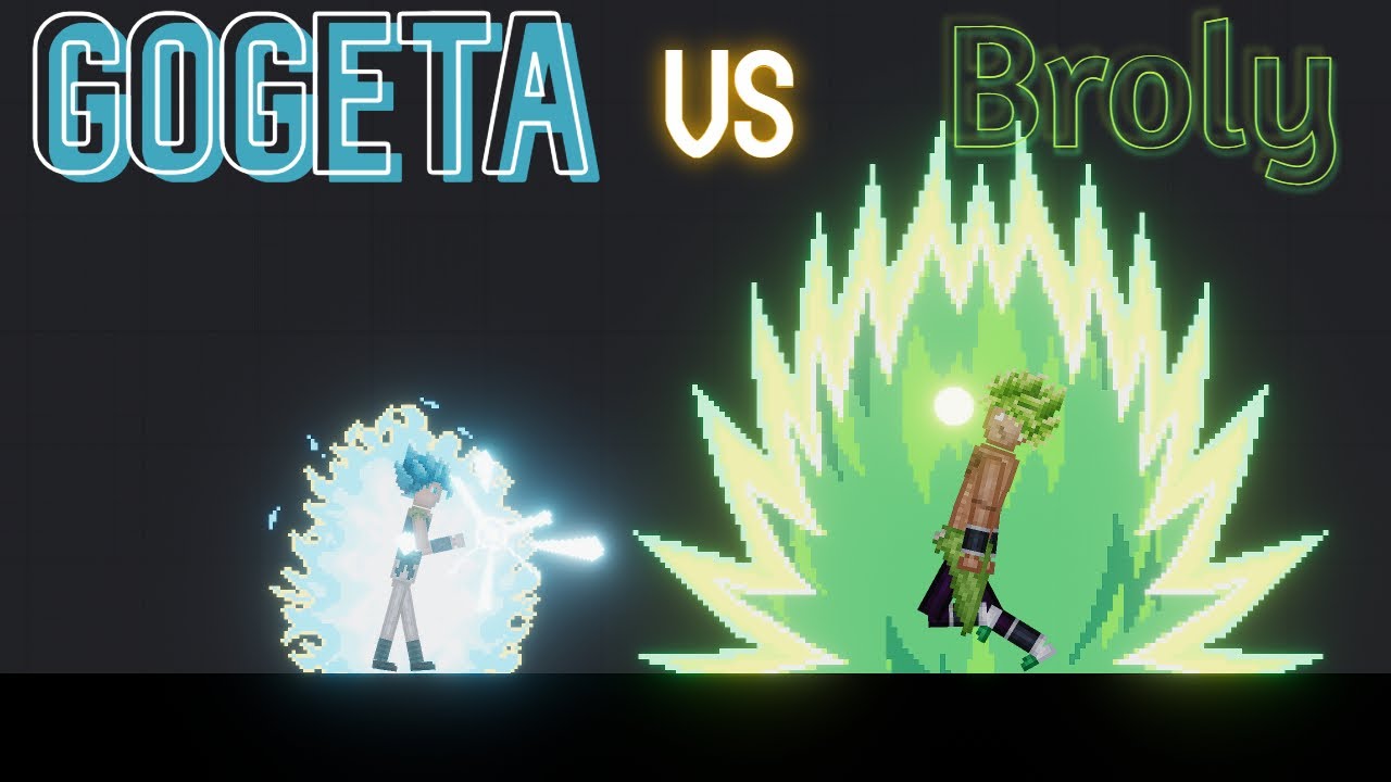 Gogeta Vs Broly [People Playground]