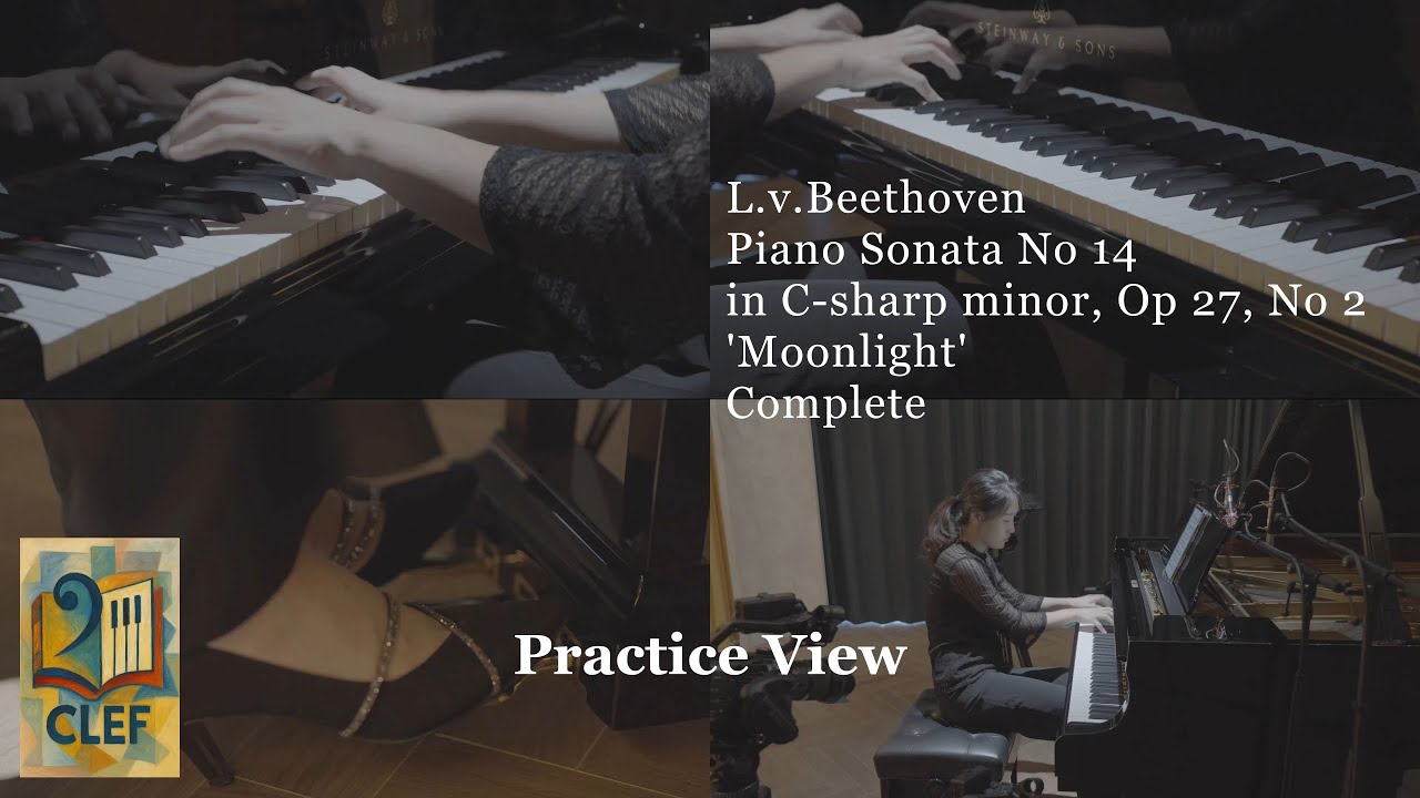 L.v.Beethoven - Piano Sonata No.14 in C-sharp minor, Op.27, No 2 