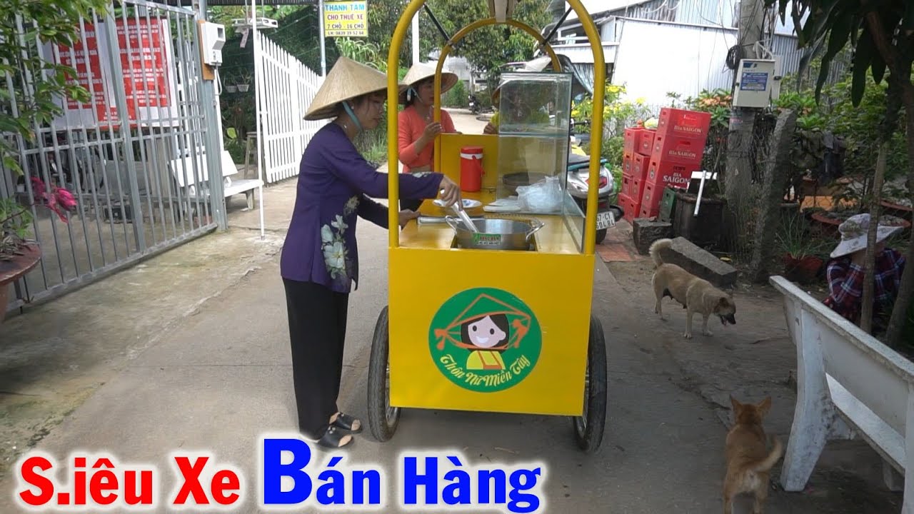 Khai Trương Xe Bán Hàng Rong với Món Gà Rán, Bà Con Cô Bác Ngạc Nhiên và Khen Hết Lời