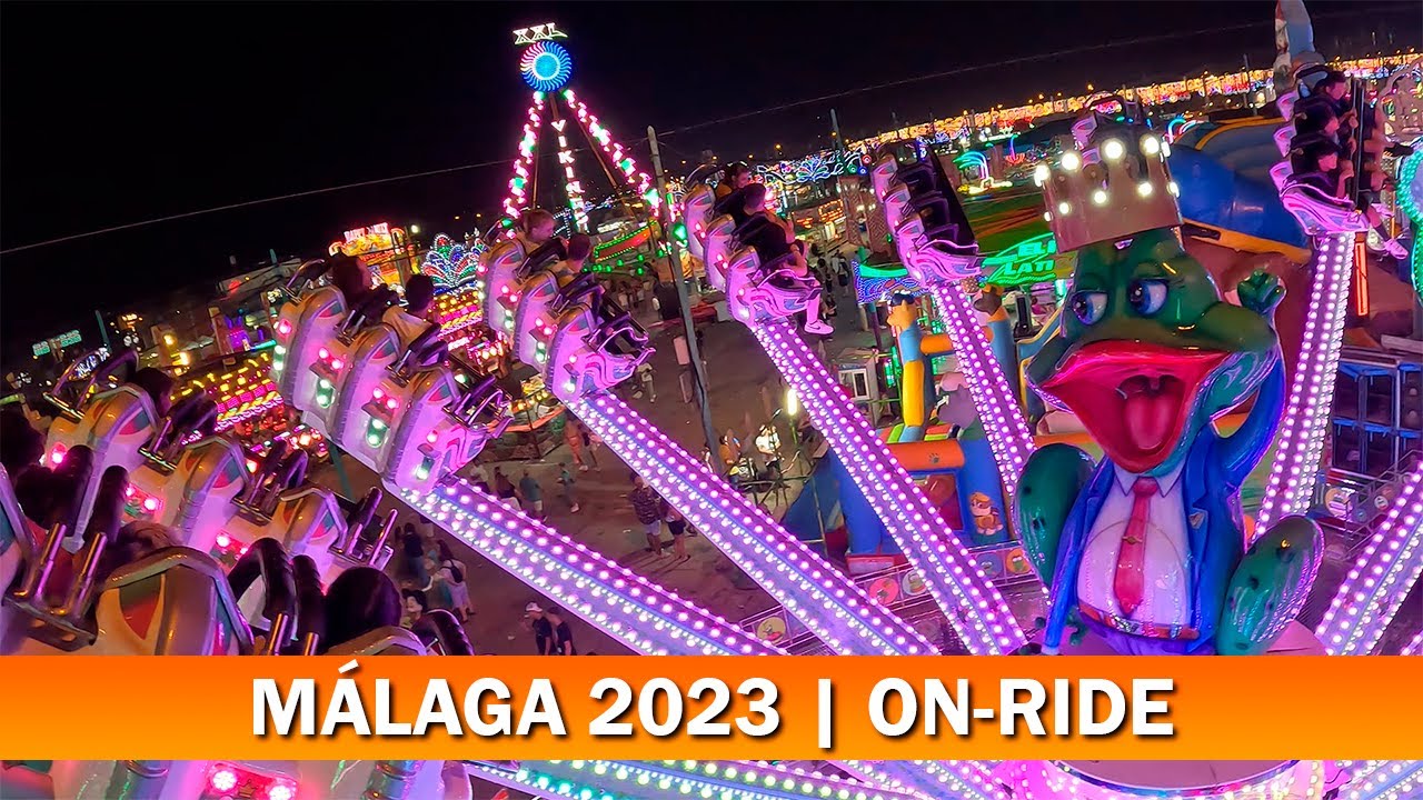 EL NUEVO DON SAPO | ON-RIDE POV | Málaga 2023 - Ferias A TOPE