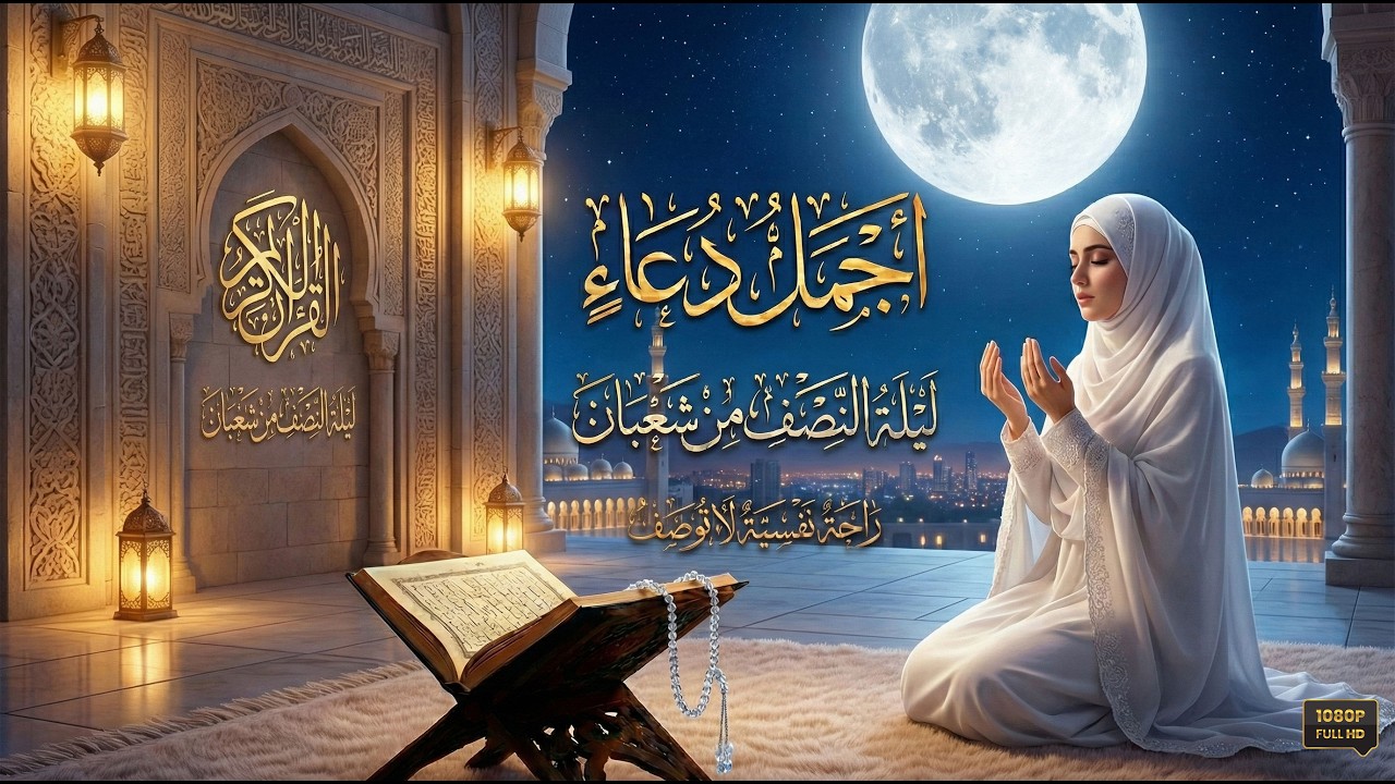 قبل أن تُرفع صحيفتك.. أجمل دعاء ليلة النصف من شعبان (لا تفوته).