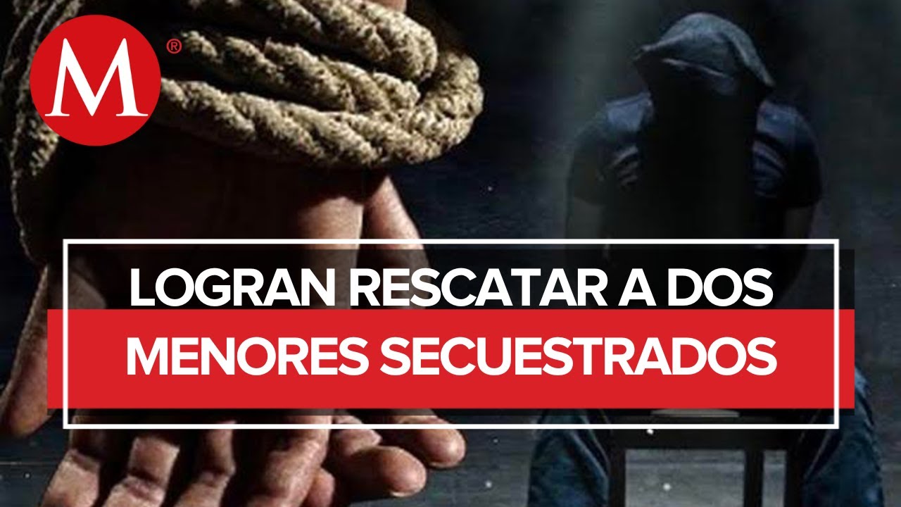 Dos niños fueron rescatados tras secuestros en el Estado de México