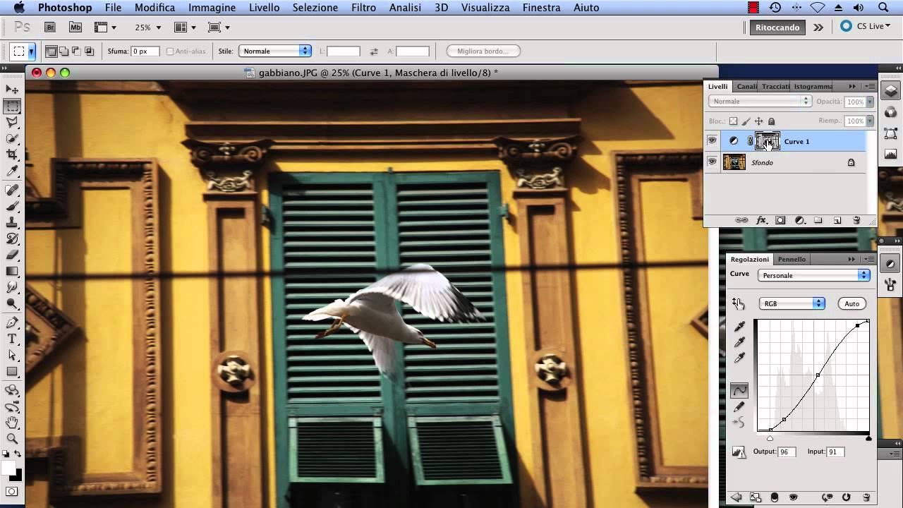 Correzione cromatica con selezione Lab - Video Tutorial Photoshop Italiano