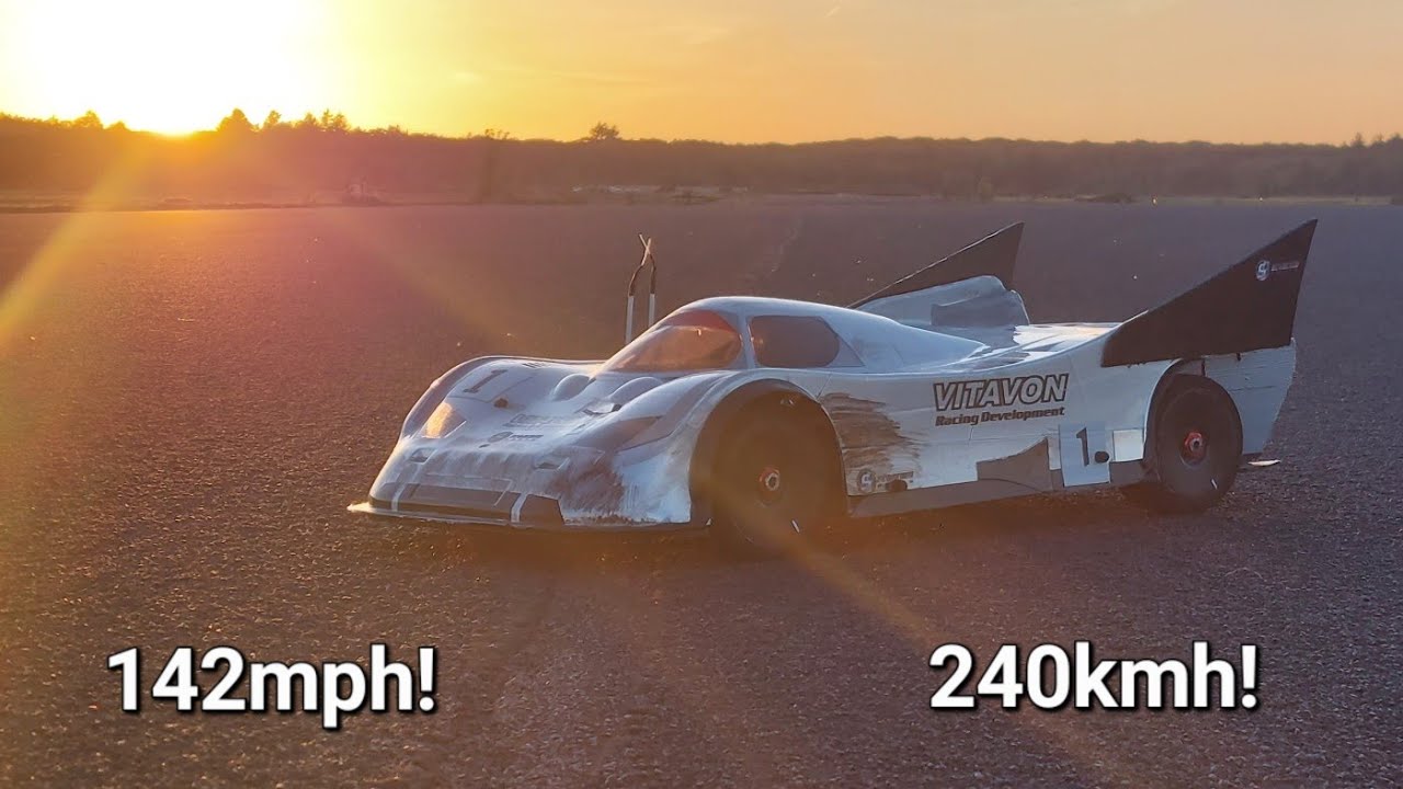 DELTAPLASTIK FC100 - 242KMH/150MPH EVENING RC SPEEDRUN -  ARRMA INFRACTION GT