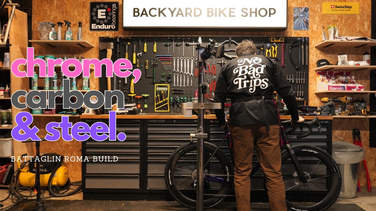 Building My Dream Road Bike - Battaglin Roma with Sram Red and Scope Artech
