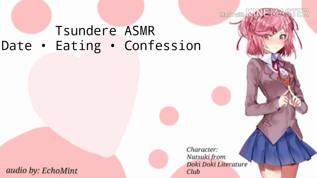 Tsundere girl*(Natsuki) ASMR | Anime | Roleplay