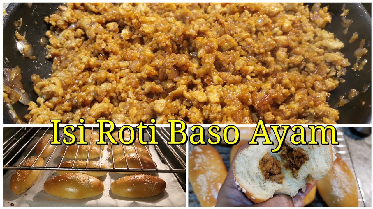 Roti Jadoel yang viral lagi : Isian Roti Baso Ayam