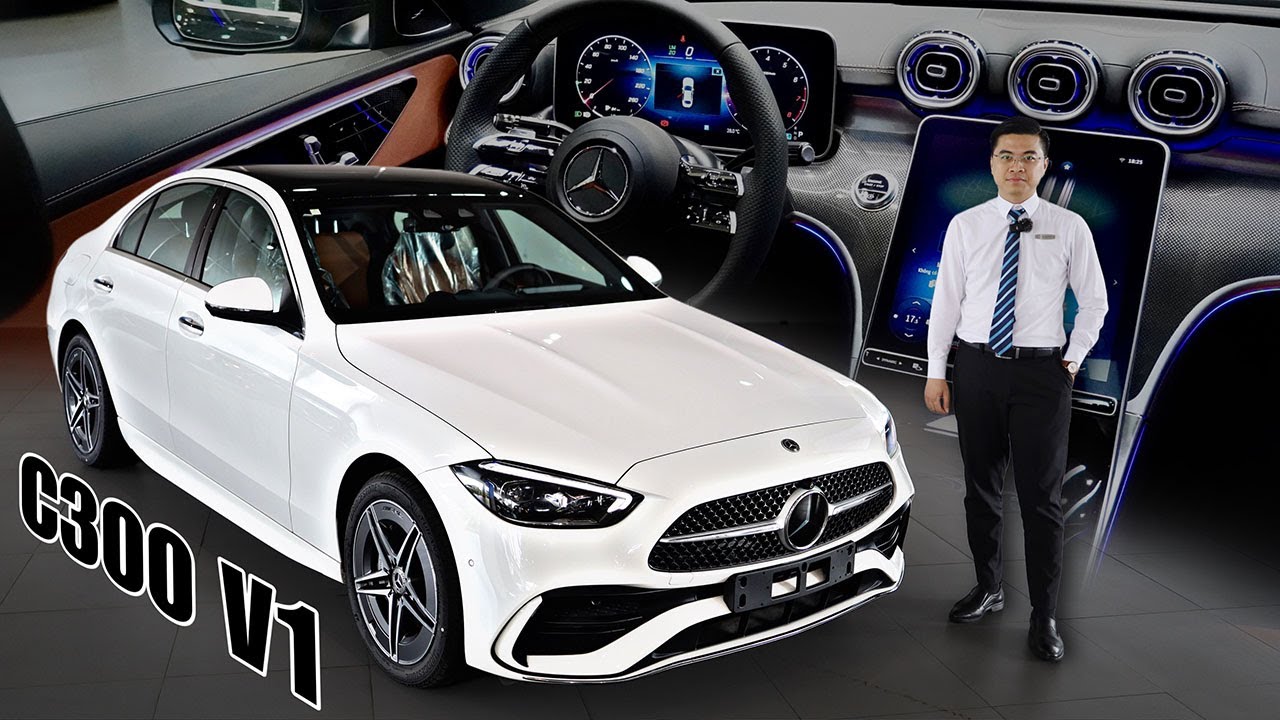 Chi tiết Mercedes C300 AMG 2025 lô mới V1, option trang bị mới giá 2,134 tỷ | Huy Mercedes