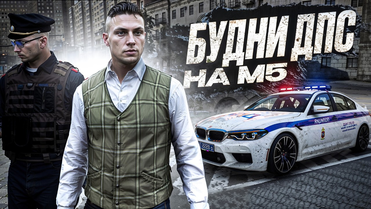 БУДНИ ДПС на M5... МОСКВА БЕРЕГИСЬ! ПОГОНИ ДОВЕЛИ до БАНА?! (RMRP Тверской)
