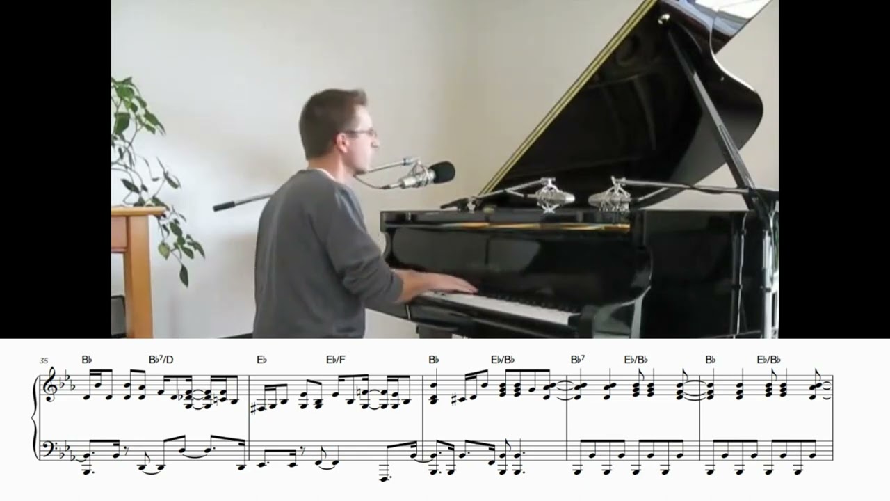 Mercy Mercy Mercy as played by Ben Jokela (Jazz Transcription)