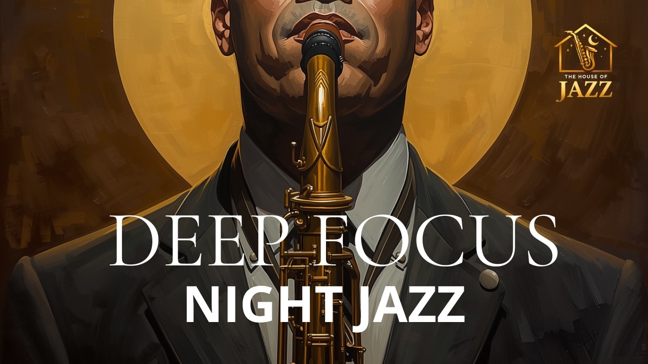 Midnight Jazz Lounge 🌙 Smooth Relaxing Jazz for Late Night Study