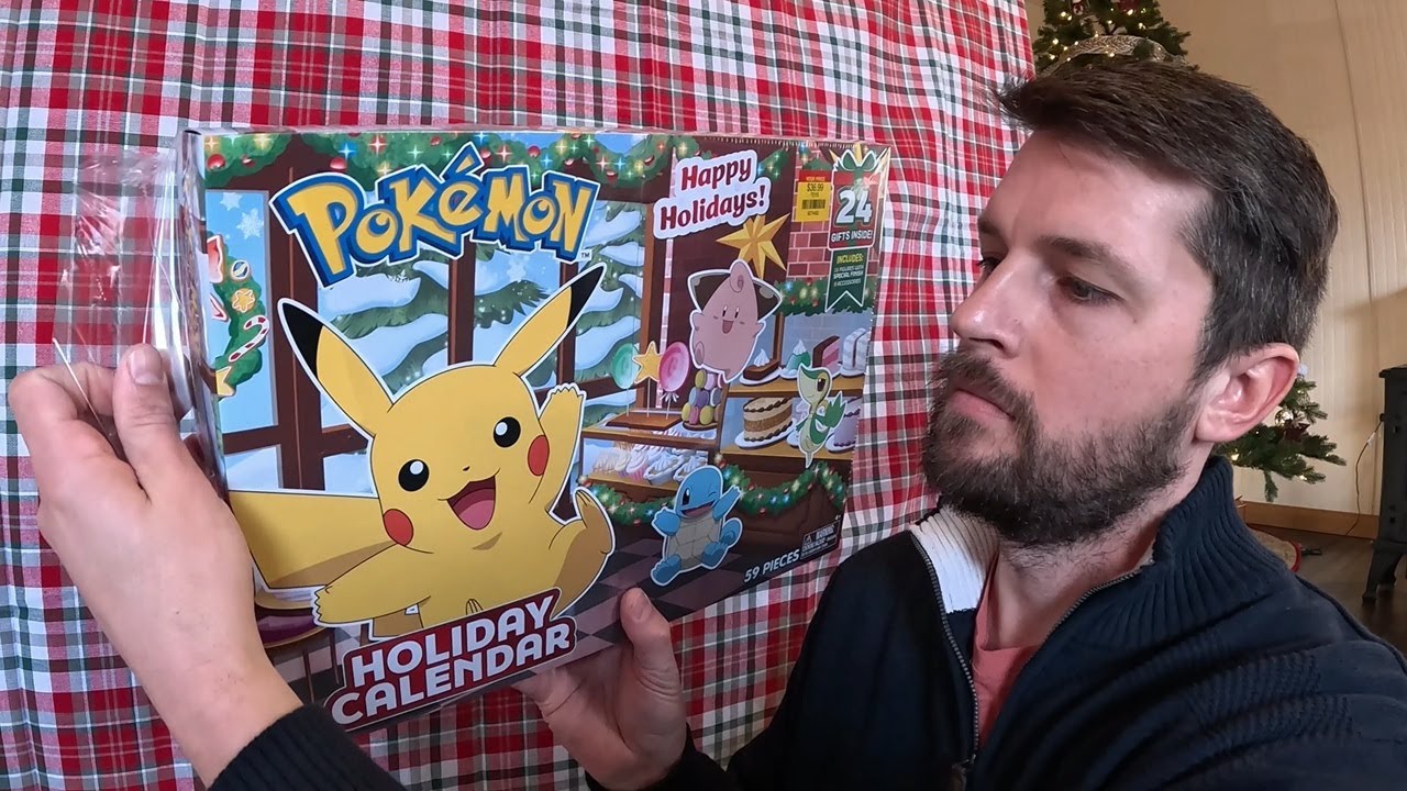 ASMR | Gently unboxing a Pokémon Advent Calendar!