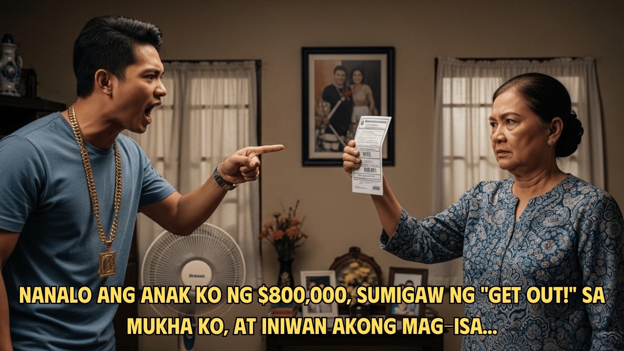 Nanalo ang anak ko ng $800,000, sumigaw ng 