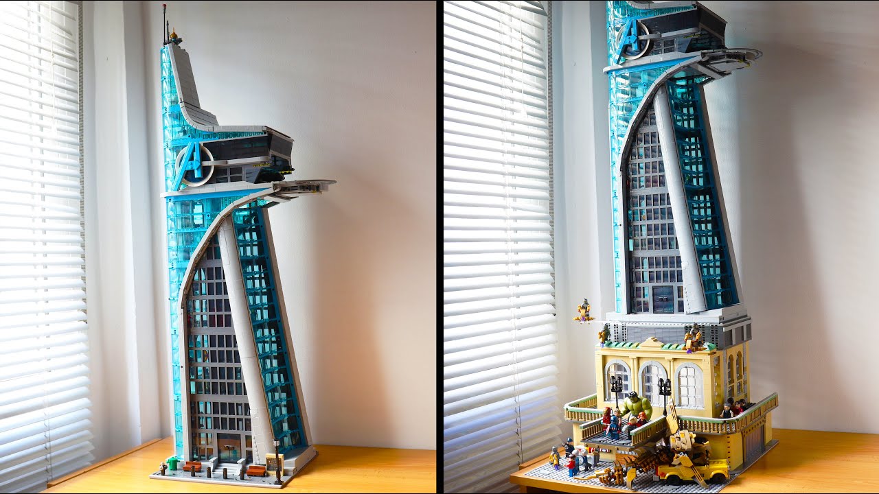 I made the LEGO Avengers Tower even LARGER