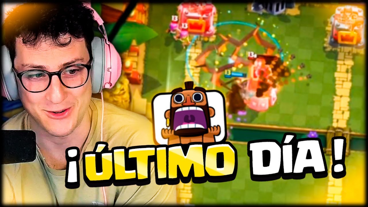 ASI FUERON MIS MEJORES PARTIDAS DEL ULTIMO DIA TEMPORADA en CLash Royale - WithZack