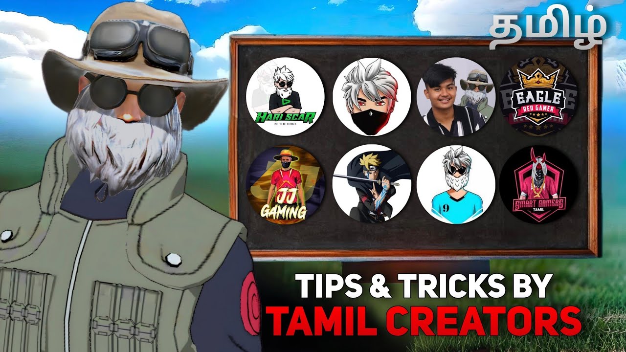 7 TAMIL CREATORS 😱 WITH @RBz_Harigame  (REVEAL POWERFUL 💀 TIPS & TRICKS) #freefiretamil