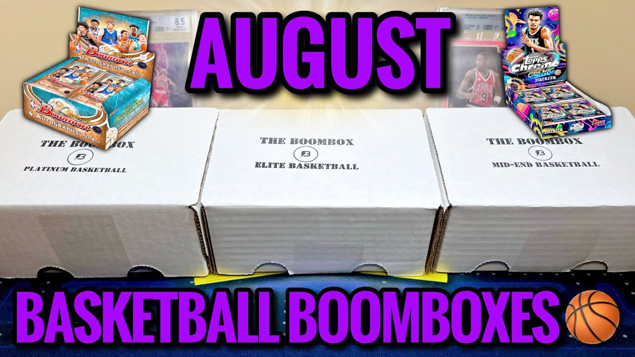 THE HIT ODDS WERE IN OUR FAVOR! 😮🔥 August's Elite, Platinum, & Mid-End Basketball Boomboxes
