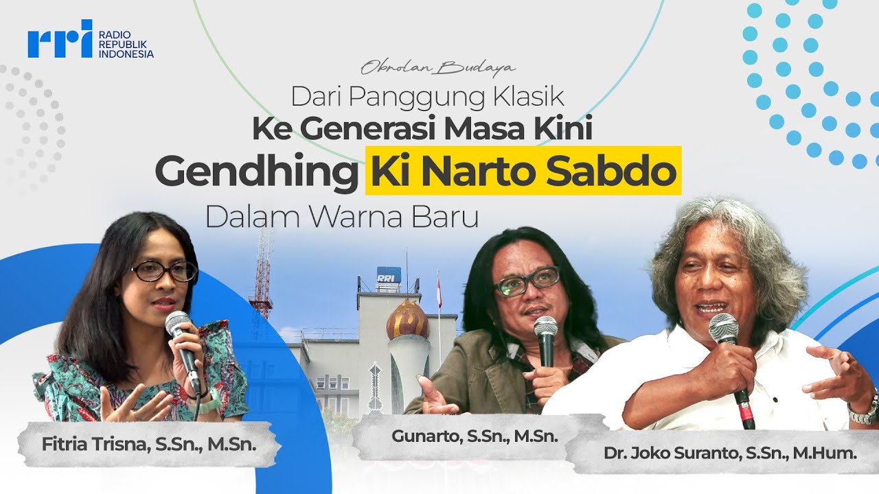 Pengaruh Gendhing Ki Narto Sabdo Ke Generasi Masa Kini⁉️ || Obrolan Budaya RRI Surakarta