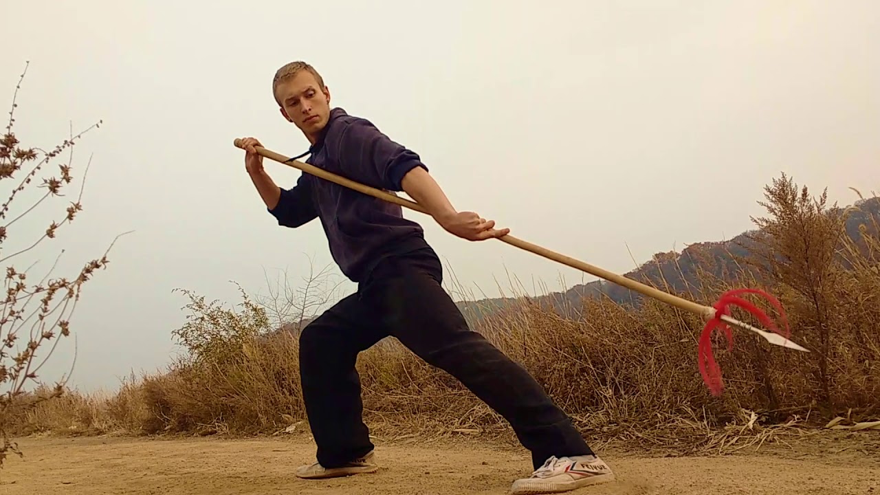 Kungfuschoolchina - Lian Huan Spear Form