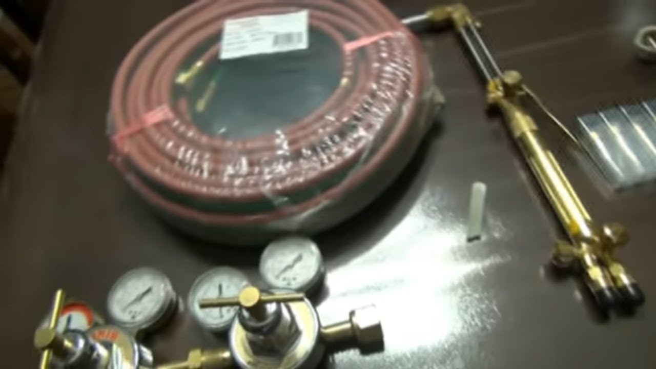 Oxy Propane torch setup