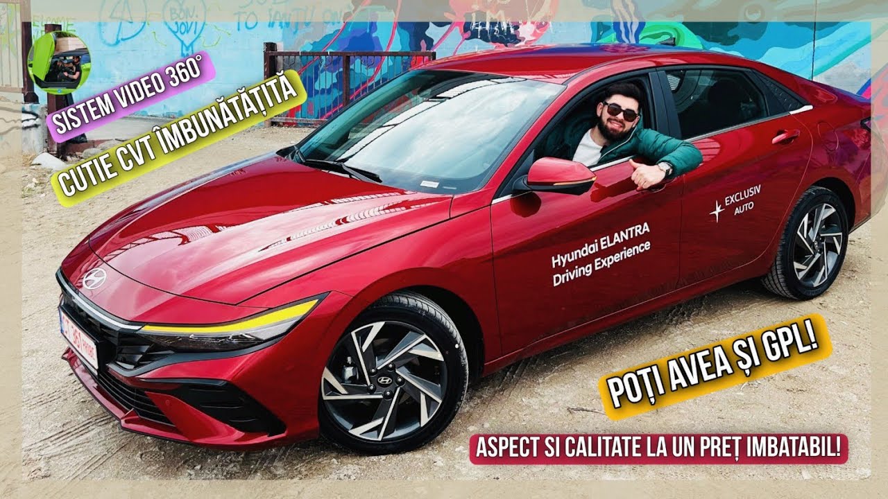 Аэродинамичный, недорогой и современный! — Новая Hyundai Elantra 2024 (эксклюзив) || Bercu Ionut