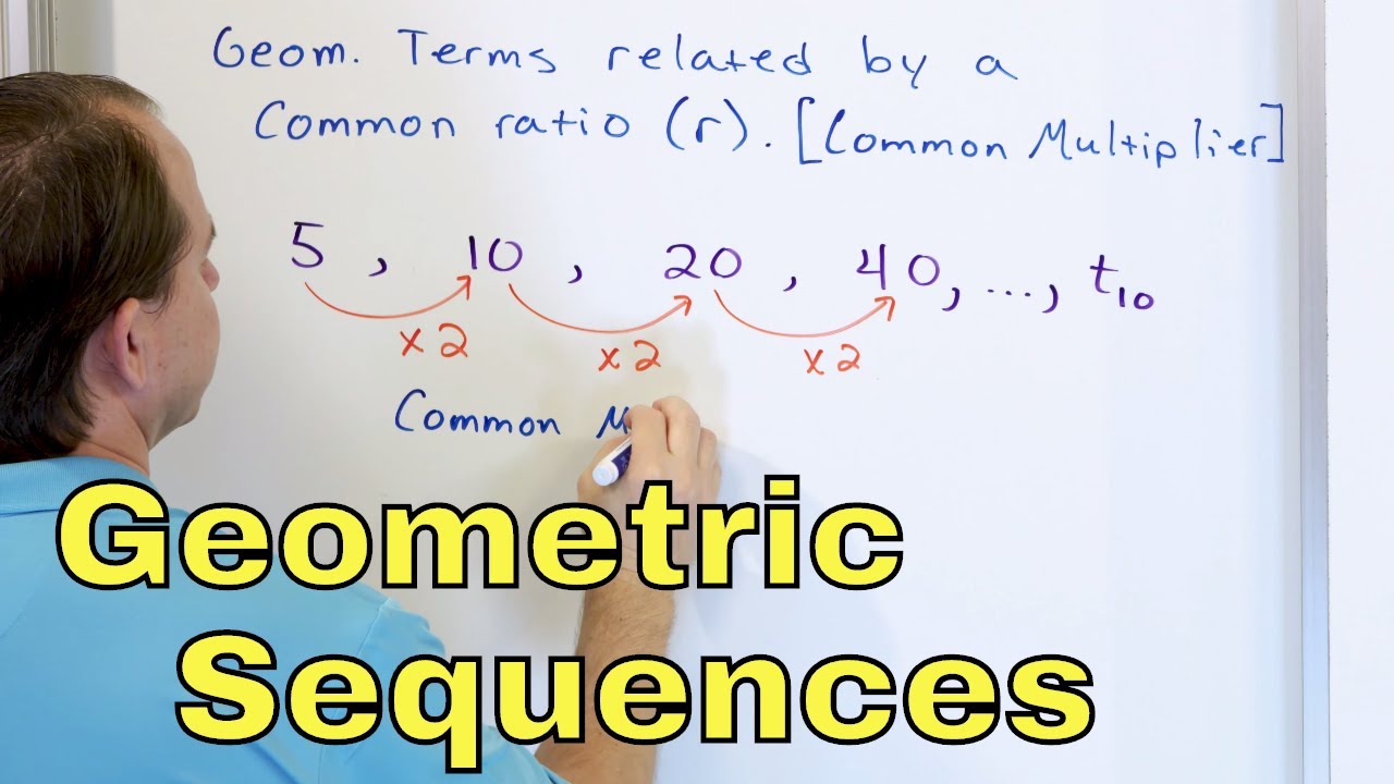 07 - Геометрическая последовательность - Определение и значение - Часть 1