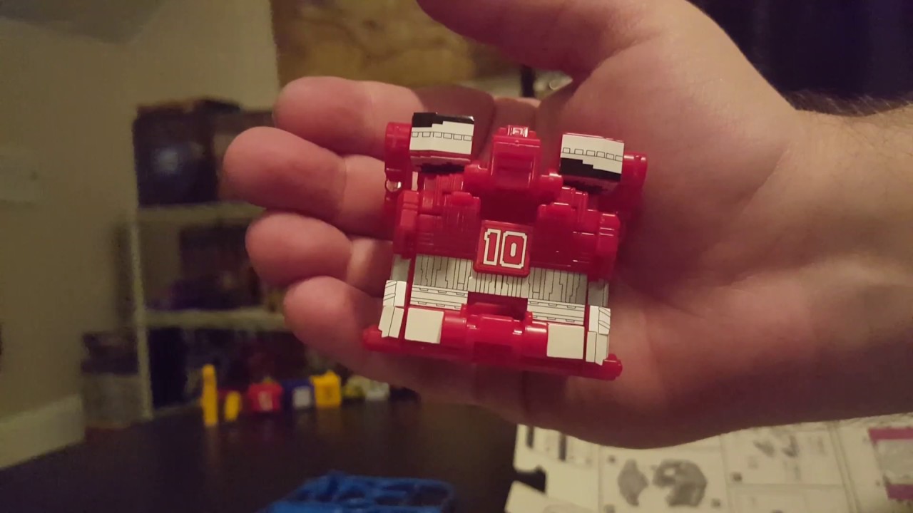 SQUEEZE THE WORLD! Toys- Zyuohger Minipla Micro Gattai 02 Wild Tousai Dodeka King- Cube Whale Part 2
