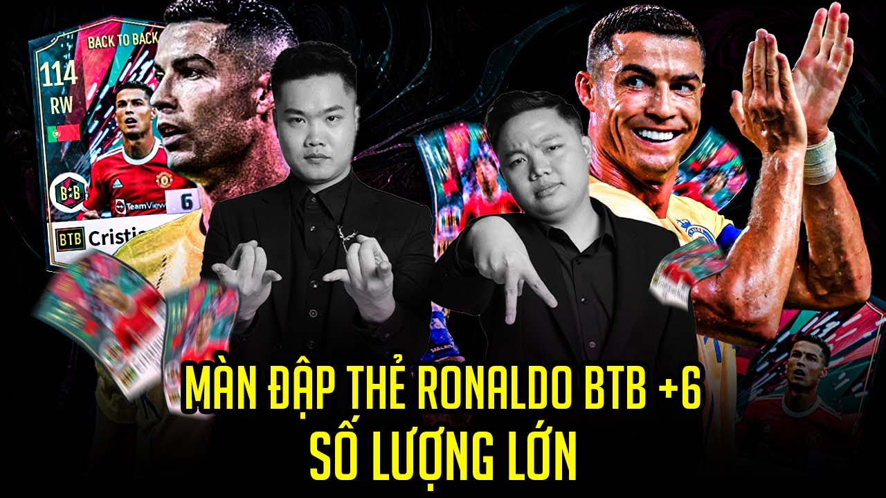 BUỔI ĐẬP THẺ CR7 BTB+6 BÙNG NỔ CÙNG QUÝ BLV KHOA TRÒ | Tabi Tuấn Anh