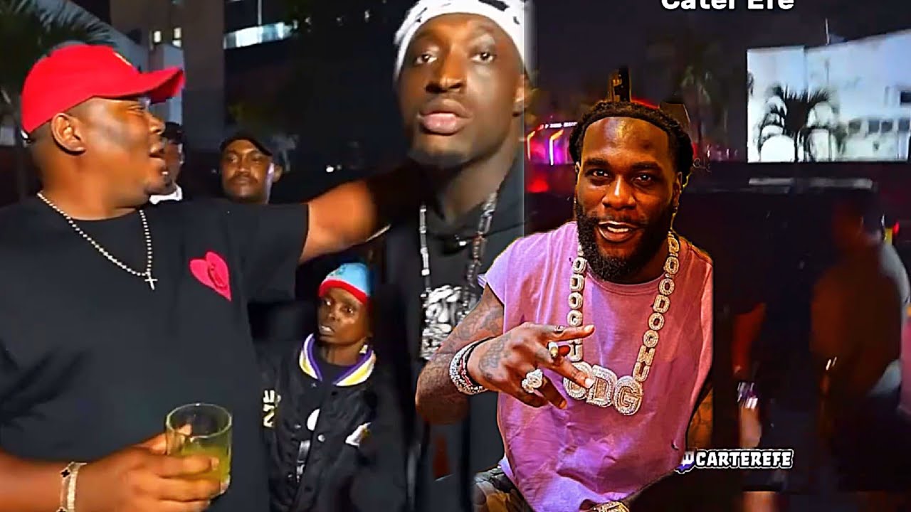 Carterefe in tears as Burnaboy refused to see him and Kolu in club fans react 