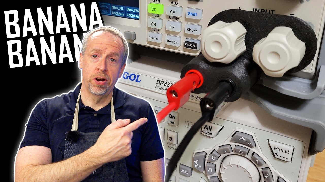 Making a Banana Jack Adapter for Siglent Electronic Loads