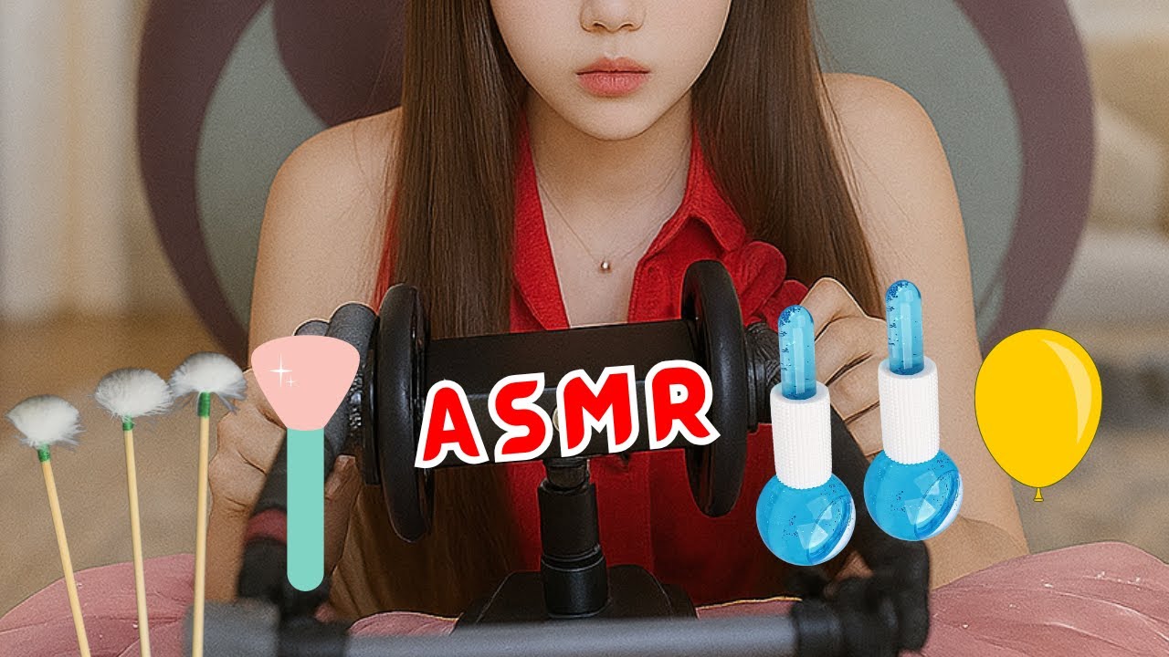 Fall Asleep in Under 10 Minutes with This Sound🧠(Ear Massage, Wooden Spoon, Straw Crackling & More)