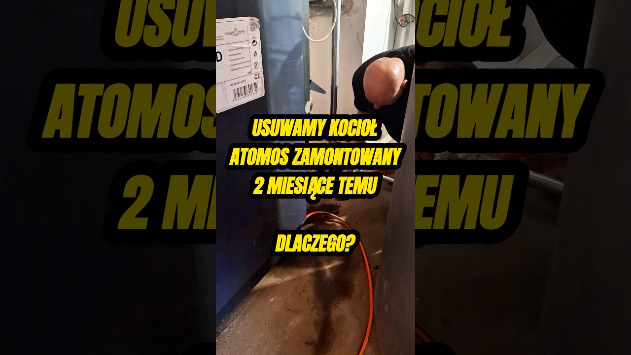 WYRZUCAMY KOCIOŁ ATMOS PO 2 MIESIĄCACH! KOCIOŁ NA ZGAZOWANIE DREWNA #atmos #zgazowanie #drewno