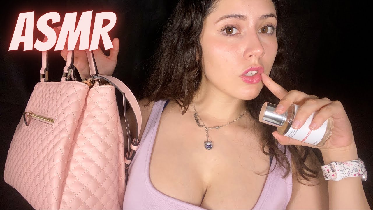 ASMR español ✨ QUÉ HAY EN MI BOLSA? 💅 tag ft. Dossier