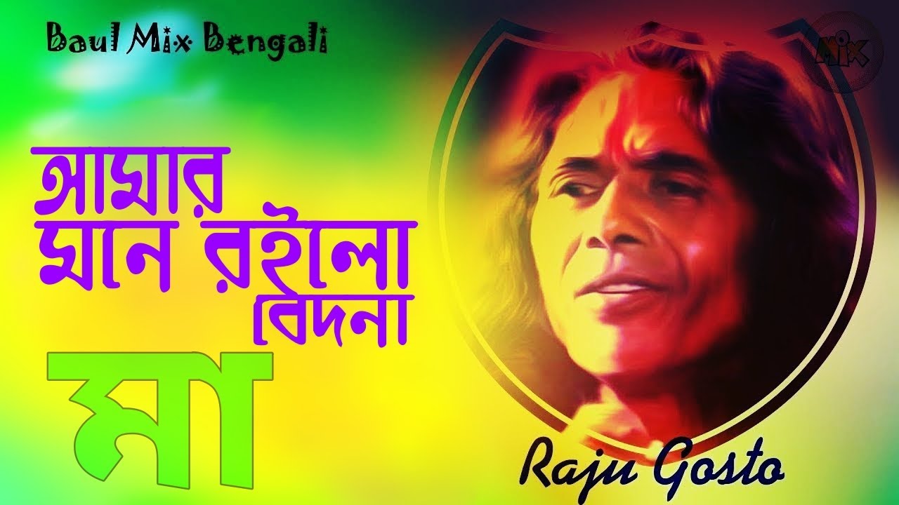 গোষ্ঠ গোপাল | Maa Go Amar Mone Roilo Bedona | আমার মনে রইলো বেদনা | Raju Gosto @baulmix