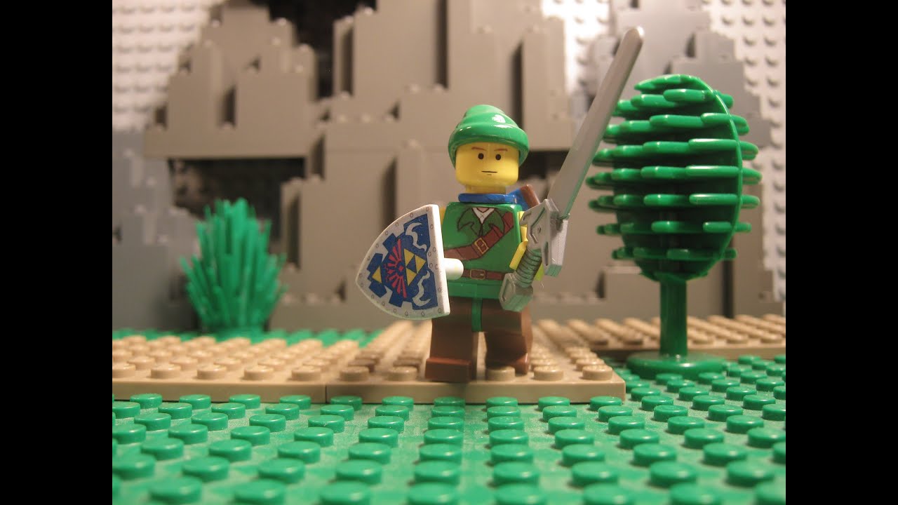 Lego Zelda Characters Stop Motion Build Review