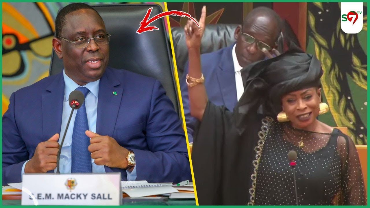 Assemblée: Coura Macky fait encore son show & chante Macky Sall 