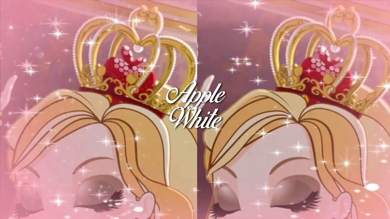 Apple white scene pack | ever after high Apple white