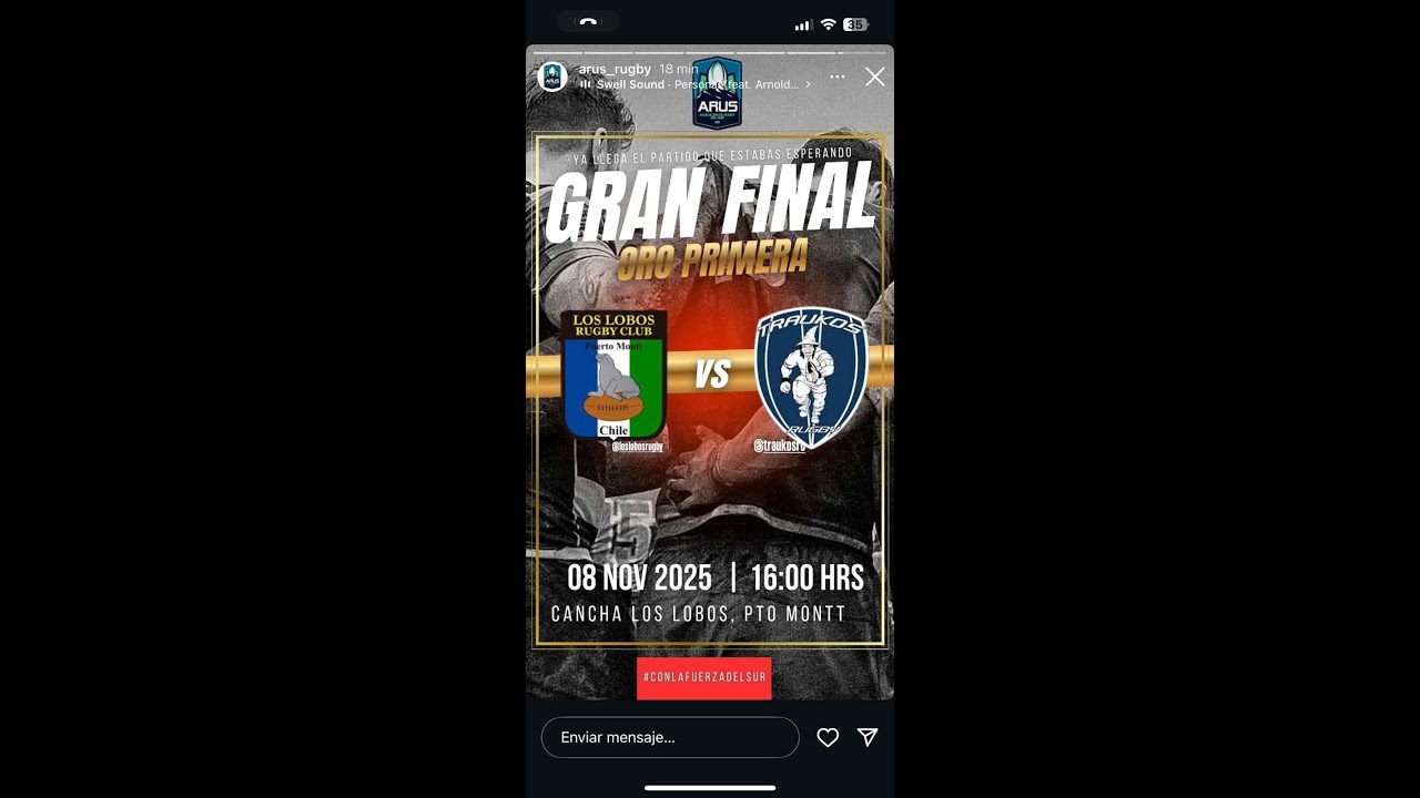 Final ARUS 2025 - LOS LOBOS VS TRAUKOS