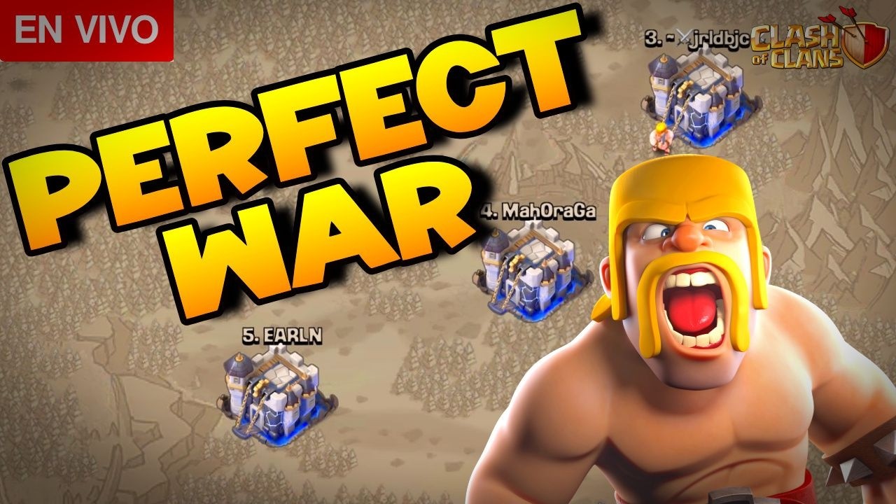 GANAMOS SOLO SI HAGO GUERR4 PERFECTA EN TH18 II Clash of Clans Guillenlp28