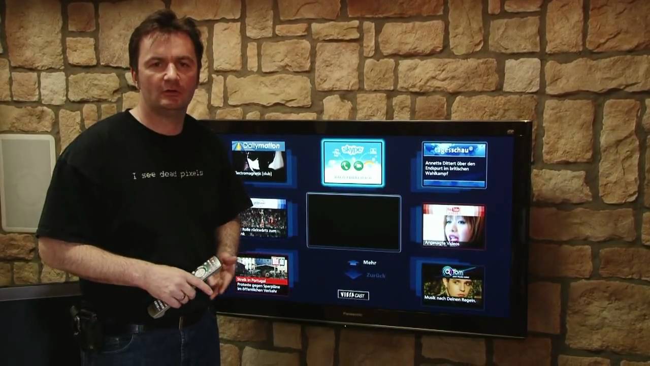 3D PLASMA TV von PANASONIC TXP 50 VT 20