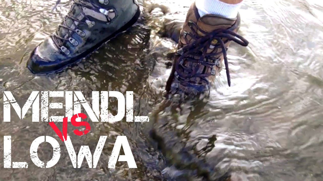 Lowa tibet gtx vs Meindl Burma pro mfs gtx