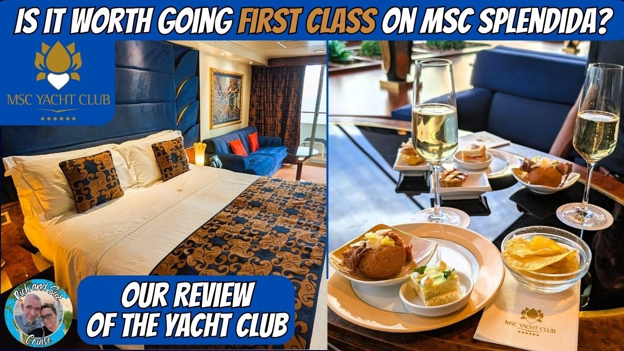 Обзор яхт-клуба на борту MSC Splendida, ноябрь 2025 г. Включая основные площадки и привилегии яхт...