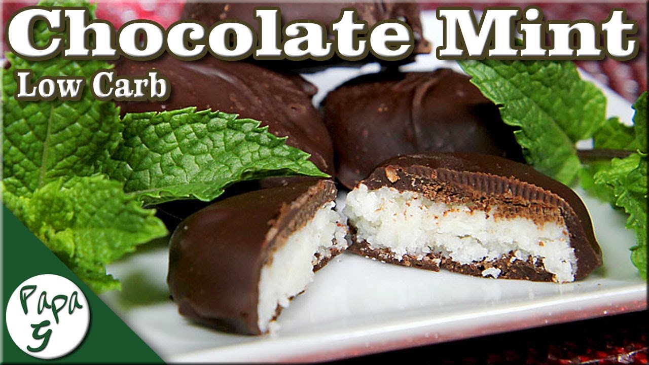 Chocolate Mint Patties – Low Carb Keto Peppermint Patty