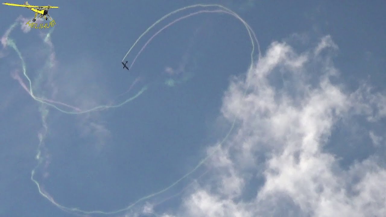 RC SAILPLANE LO 100 LIGHT AEROBATICS WITH SMOKE (Freundschaftsfliegen Wehrheim 2021)