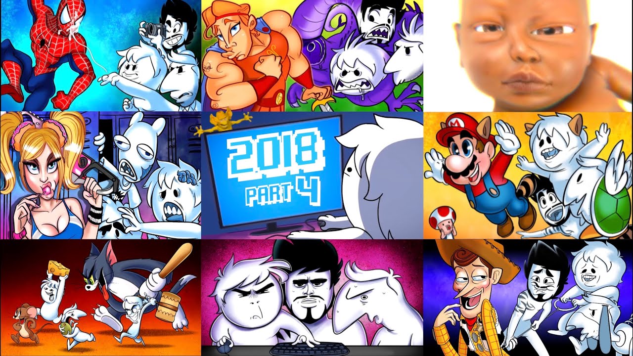 OneyPlays 2018 Full Year: Part 4 [OneyPlays Compilation/Sleep Aid]