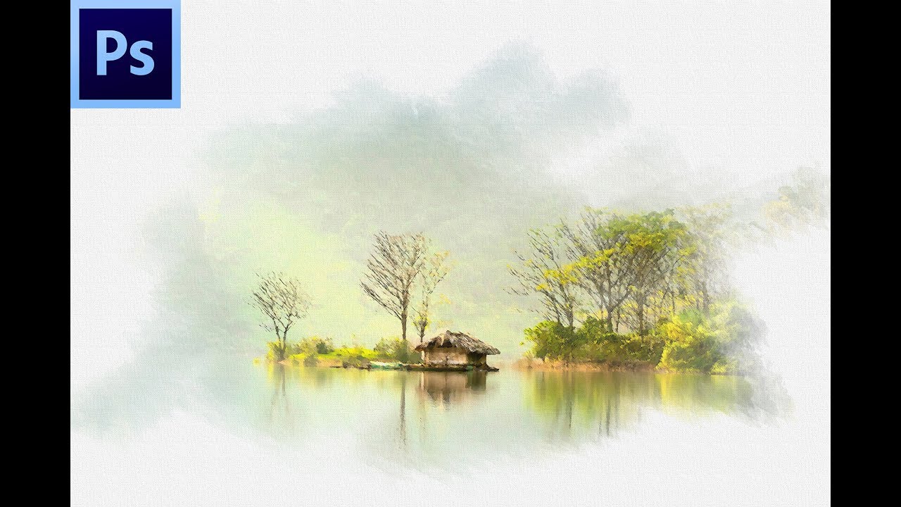 Turn Any Photo Into a Watercolor Painting |Photoshop Tutorial