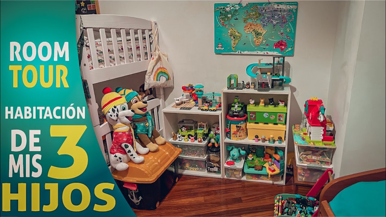 ROOM TOUR - Nueva Habitación de mis 3 hijos