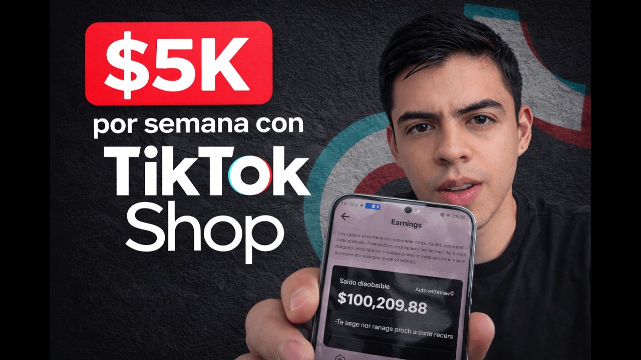 Así gano 5K USD por semana con TikTok Shop (copia la estrategia)