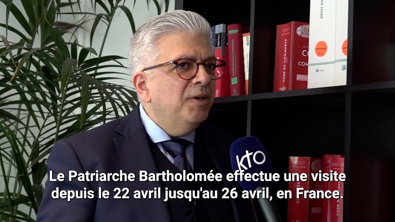 Visite en France de Bartholomée Ier, Patriarche orthodoxe de Constantinople