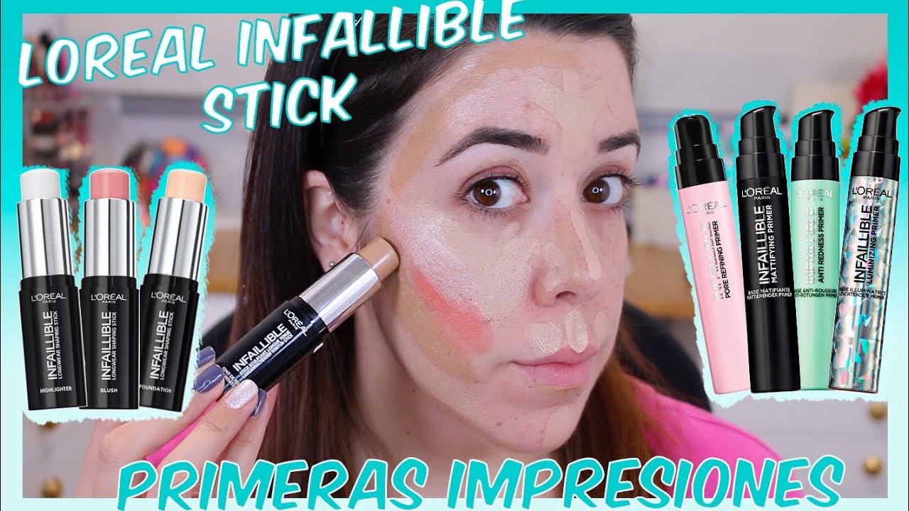 L´ORÉAL PARIS INFALLIBLE STICK 24hr  + PRIMERS | PONIENDO A PRUEBA 